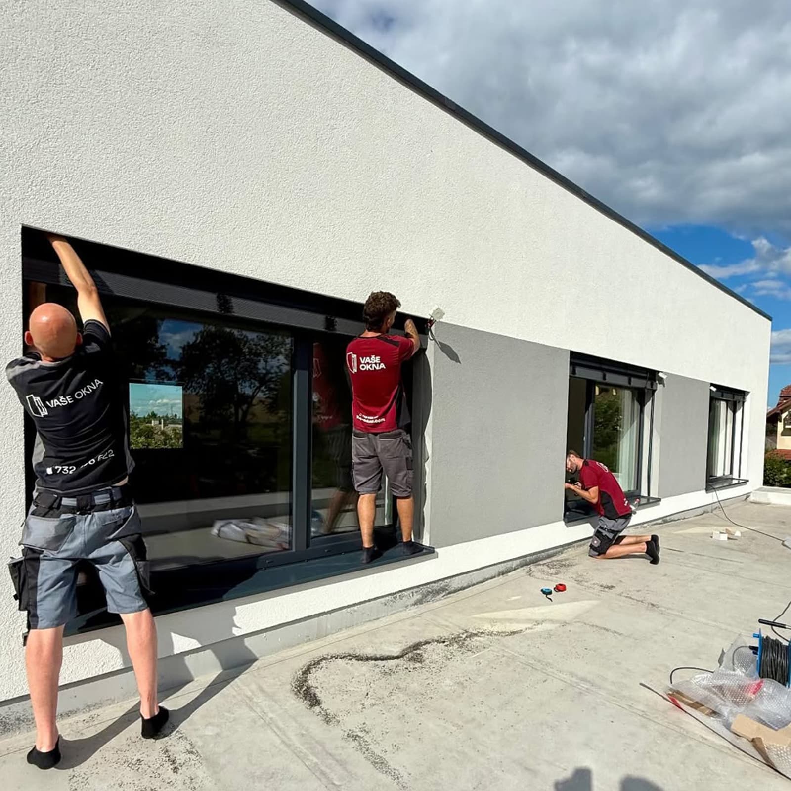 Exteriérová stínicí technika – realizace 7
