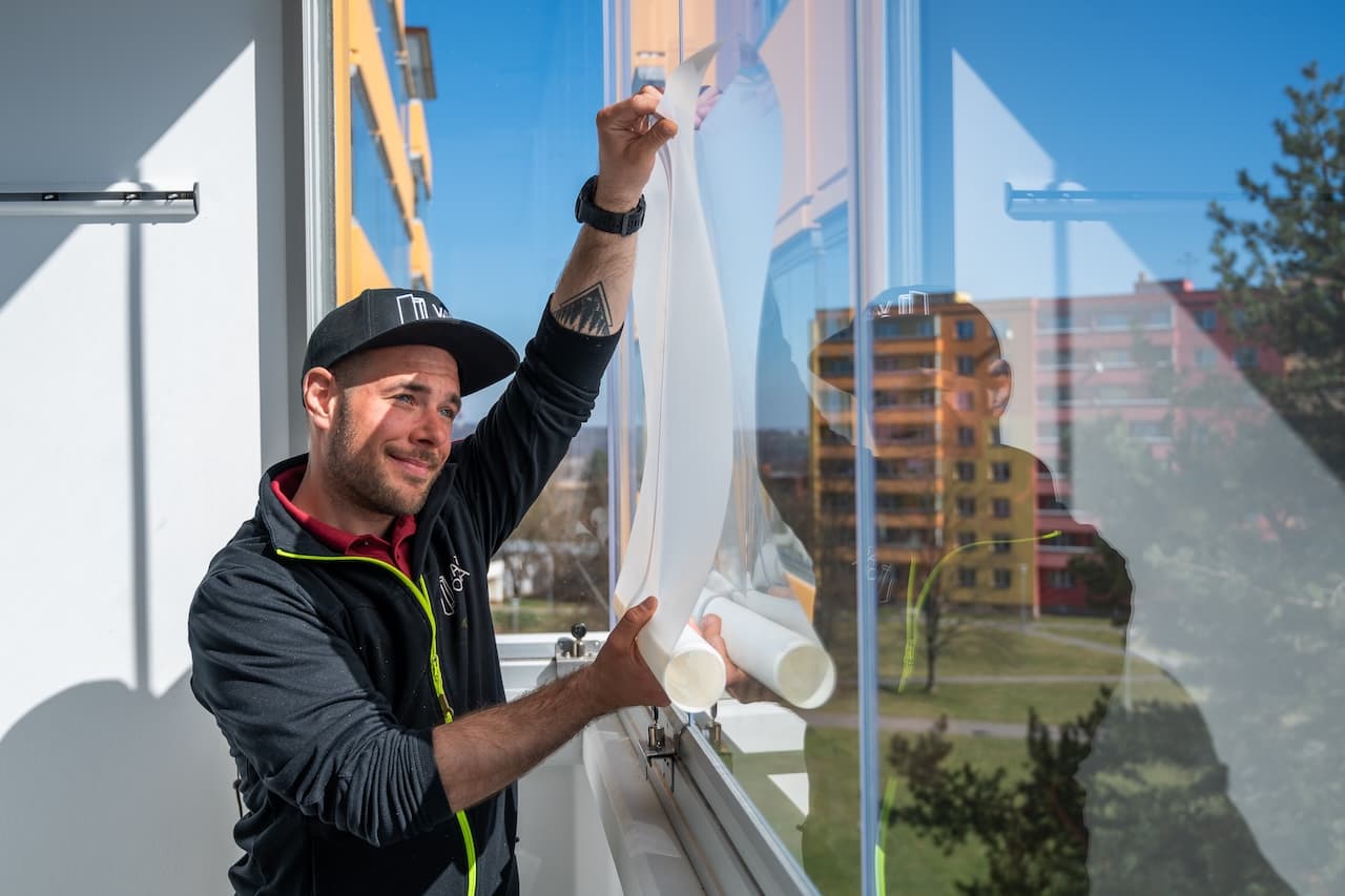 Ochranné fólie a reklamní polepy – realizace 3